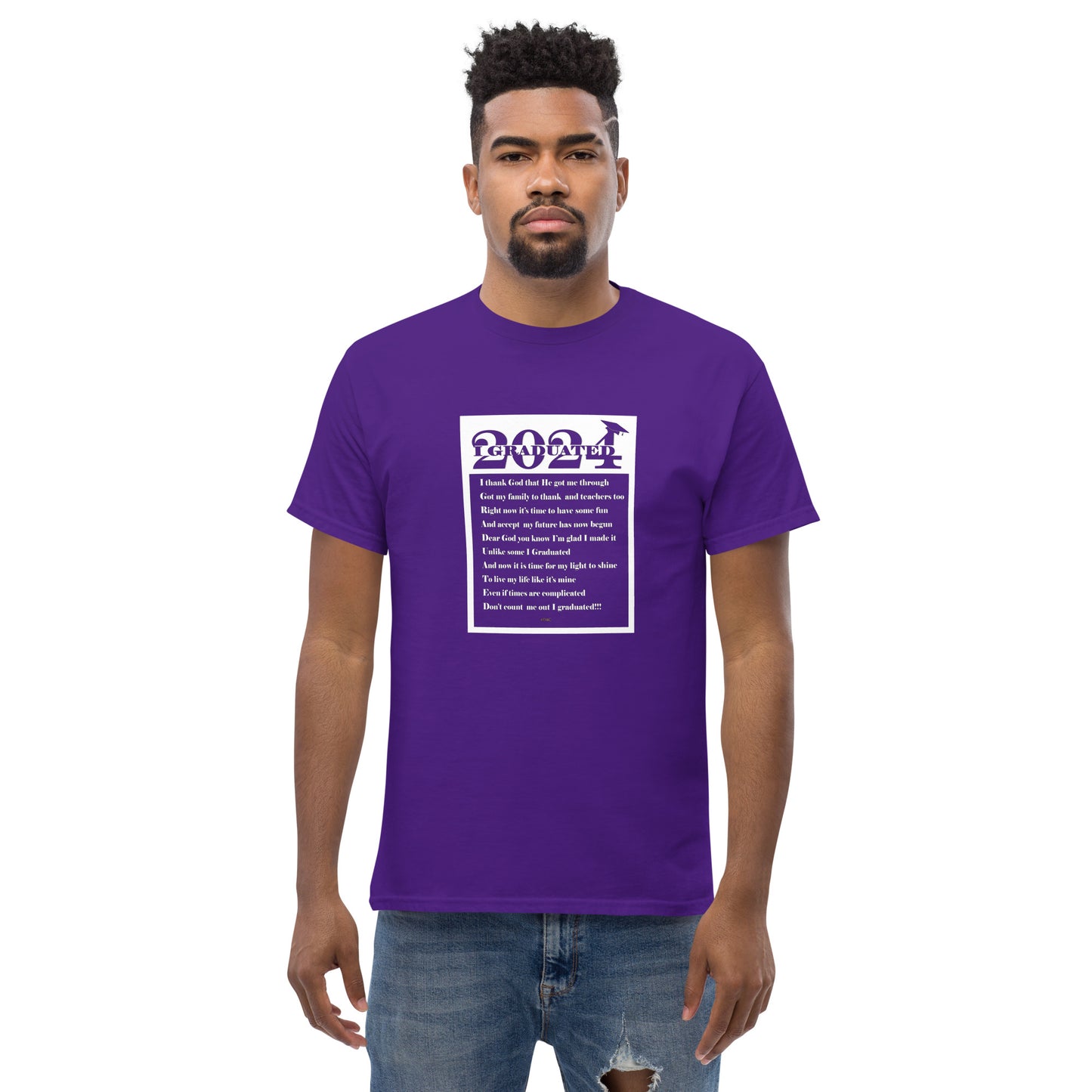 I GRADUATED 2024 T SHIRT