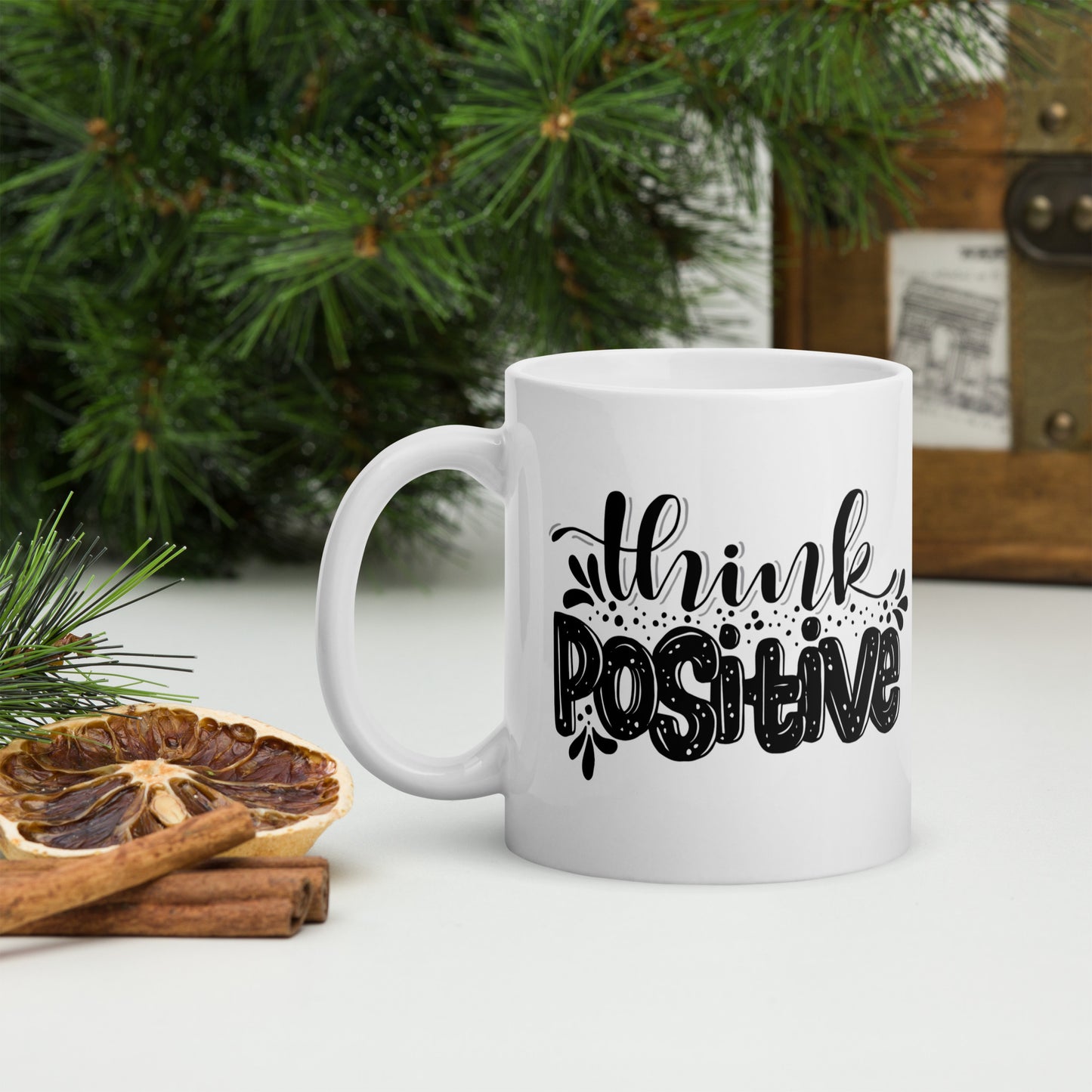 THINK POSITIVE MUG