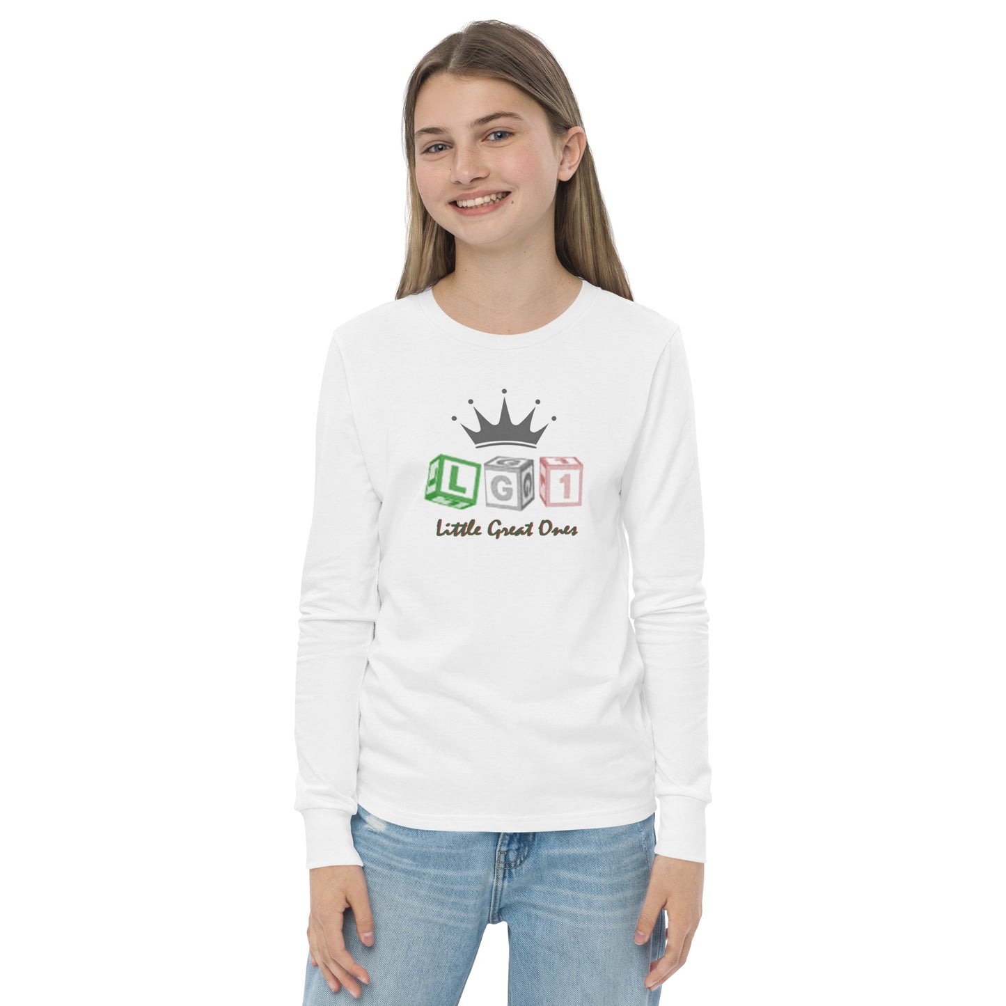 LITTLE GREAT ONES CROWN LONG SLEEVE SHIRT